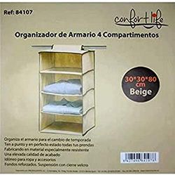 Amiko Boîte Cadeau 30 x 30 x 15 cm Beige