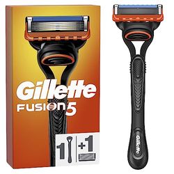 Gillette Fusion5 Razor For Men, 1 Gillette Razor, 1 Razor Blade Refill