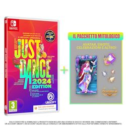 Just Dance® 2024 Edition - Nintendo Switch Bundle esclusivo Amazon | Codice nella confezione e codice Ubisoft Connect