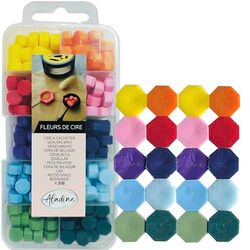 Aladine - Caja de cera de 10 colores vivos
