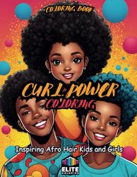 Curl Power Coloring: Inspiring Afro Hair for Kids and Girls | Embrace the Beauty of Natural Hair!