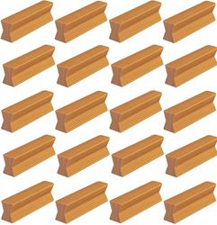 cyclingcolors 20x zoccolo di montaggio 38mm telaio porta finestra bovindo montaggio mobili da cucina marrone