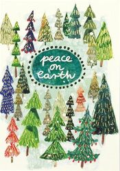 Festival of Trees Small Boxed Holiday Cards (Christmas Cards, Greeting Cards)