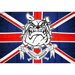 AZ FLAG - Bandera Official Hooligan Reino Unido - 150x90 cm - Bandera Gamberros – Ultras 100% Poliéster ligero Con Ojales de Metal integrados - 80g