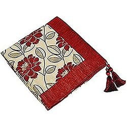 Riva Paoletti Mayflower Red Throws 145 cm x 180 cm, Polyester, Full