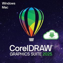 CorelDRAW Graphics Suite 2025 | Perpetual | 1 Dispositivo | 1 Usuario | Código de activación enviado por email