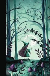 Composition Notebook College Ruled: Witch illustration for Back to School, Work, College