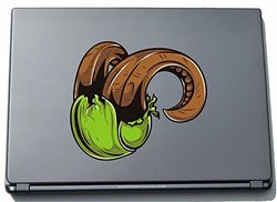 Laptopsticker Laptopskin Sport 106 - hoorn - 210 x 242 mm sticker