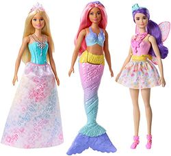 Barbie Dreamtopia 3 dolls buildup