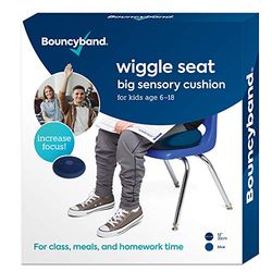 Bouncyband Wiggle Seat Sensory Stoel Kussen (33cm/13) (blauw)