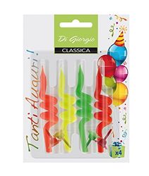 Cereria Giorgio 5436 geurkaarsen spiraal Fluo