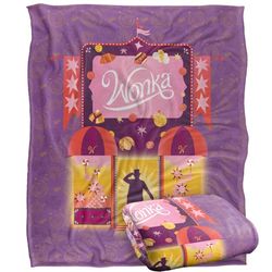 WILLY WONKA AND THE CHOCOLATE FACTORY (2023 Silky Touch Super Soft Throw Blanket 152 x 127 cm