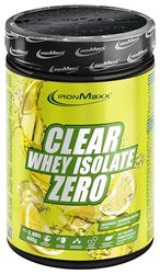 IronMaxx Clear Whey Isolate Zero - Lemon Ice Tea 400g | Protéine de lactosérum isolée sans sucre ni lactose | Boisson claire au goût fruité rafraîchissant