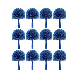 Carlisle Flo-pac rond Duster, zachte borstelharen grijpen, PVC, blauw, 12