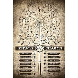 Grupo Erik - Harry Potter Spells & Charms, 61 x 91,5 cm