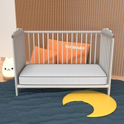 Miasuite wiegmatras 50 x 120 hoogte 10 cm van water schuim met medisch orthopedisch medisch hulpmiddel en overtrek van polykotton hypoallergeen en mijtdicht, ideaal voor eenpersoonsbed en babybed
