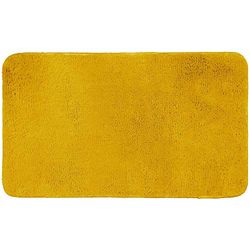 Douceur d'Intérieur DOLCY Tappeto da Bagno, 100% Poliestere, Miele, 45 x 75 cm