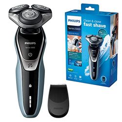 Philips S5530/06 Serie 5000 Wet and Dry - Afeitadora eléctrica para hombre (enchufe de baño de 2 pines)