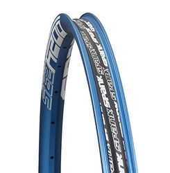 Spank Oozy Trail-295 AL, 32h Rim, Beadbite, 27,5 inch, shotpeen velgen, blauw, 650 B
