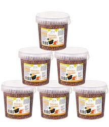 Dehner Premium Natura - Alimento para Aves Silvestres (6 x 350 g, 2,1 kg)