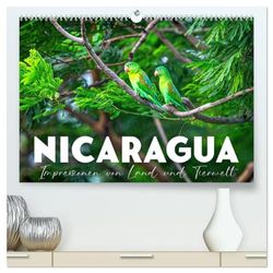 Nicaragua - Impressionen von Land und Tierwelt. (hochwertiger Premium Wandkalender 2025 DIN A2 quer), Kunstdruck in Hochglanz: Zwischen Pazifik und Karibik.