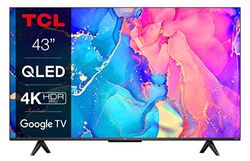 TCL 43C631 TV 43 tum 4K QLED STV och USB 2XHDMI