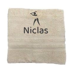 Asciugamano personalizzato con nome Nome sportivo splendidamente ricamato Asciugamano da bagno Asciugamano in cotone 100% personalizzato con nome (100 x 50 cm, Baseball)