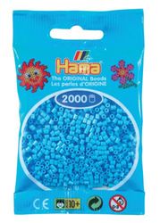 Hama - 501 - 46 - sachet de 2000 perles mini - (petites perles Ø2,5 mm) - bleu Pastel