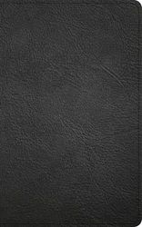 Holy Bible: Christian Standard Bible, Black, Premium Goatskin, Holman Handcrafted Collection, Single-column, Personal Size, Reference