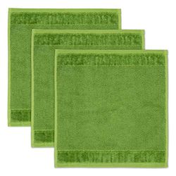 Möve Bamboo Luxe la Lavette, Peridot, 30 x 30 cm