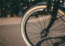 Continental Contact Urban Tyre Creamwall voor Brompton (prijs per band) 2022 Model, TAN, One Size