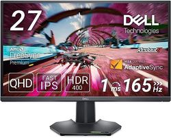 Dell G2724D 27" QHD (2560x1440) Monitor Gaming, 165Hz, Fast IPS, 1ms, AMD FreeSync Premium, NVIDIA G-SYNC Compatible, 99% sRGB, HDR 400, 2x DisplayPort, HDMI, 3 Anni di Garanzia