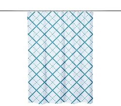 Bonamaison, Rideau de Douche Imprimé Numériquement, Anneaux de Rideau de Douche Inclus, 1 Pièce, 140X200 Cm - Conçu et fabriqué en Turquie