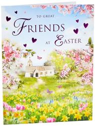 Regal Publishing Easter Card Great Friends Church - 8 x 6 inches