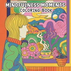 Mindfulness Moments Coloring Book: Calm Patterns and Gentle Scenes for Inner Peace