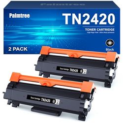 TN2420 Compatible Toner Brother TN2420 Toner Brother DCP-L2530DW Toner Brother MFC L2710DW Toner Brother HL-L2350DW Toner TN2420 Brother MFC-L2710DW MFC-L2750DW HL-L2375DW HL-L2310D TN2410 (2 Noir)