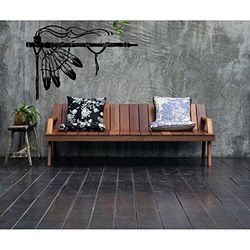 Tatoutex Stickers Calumet de La Paix - Argent, L 180cm x H 120cm