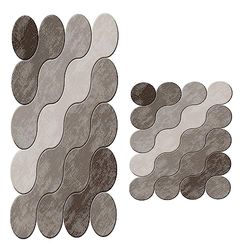 Ensemble de tapis de bain (2 pièces) marron