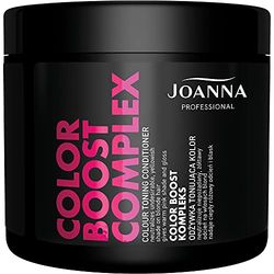 Joanna Professional Color Toning Conditioner – Best Color Toning Pink for hair – Micro Proteins Enriched formula – Lasting Color Toning Treatment – Glossy Lustrous Locks with Warm Pink Color - 500 g