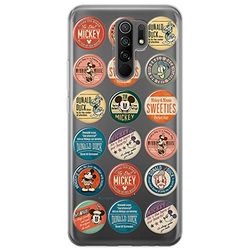 ERT GROUP mobiltelefonfodral för Xiaomi REDMI 9 originalt och officiellt licensierat Disney mönster Mickey & Friends 003 optimalt anpassad till formen på mobiltelefonen, gedeeltelijk transparant