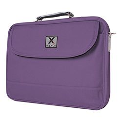 Approx Nylon tas voor notebooks met een beeldschermdiagonaal van 43,2 cm (17 inch), violet
