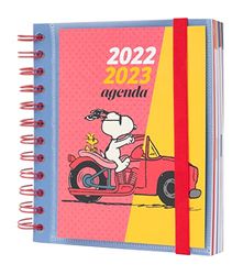 Agenda 2022 2023 Snoopy - Agenda escolar 2022 2023 dia por página desde agosto de 2022 a junio de 2023 │ Vuelta al cole material escolar - Agenda Snoopy 2022 2023 - Licencia oficial