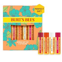 Burt's Bees set de regalo, Granada, Coco y pera, sandía, y mandarina, 4x4.25gr