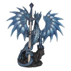 Nemesis Now Sea Blade by Ruth Thompson Ouvre-Lettres en résine Bleu 28 cm Taille Unique