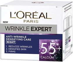 L'Oréal Paris, nattkräm för kvinnor över 55 år, Wrinkle Expert 55 Plus Night Cream, 50 ml