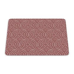 Bonamaison, Rectangle Pop Art Digital Printed Mouse Pad, Non-Slip Base, for Office and Home, Size: 22 x 18 cm