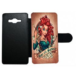 Aux Prix Canons Beschermhoes voor Samsung Core Prime Princess Tattoo 14