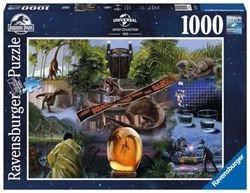 Ravensburger Jurassic Park Movie Poster 1000 Piece Jigsaw Puzzle for Adults & Kids Age 12 Years Up