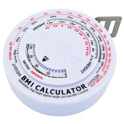 66fit BMI ANATOMICAL MEASURING TAPE, White