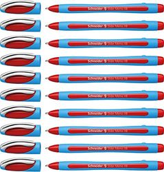 Schneider Slider Memo XB 150202 Ballpoint Pen Red Pack of 10